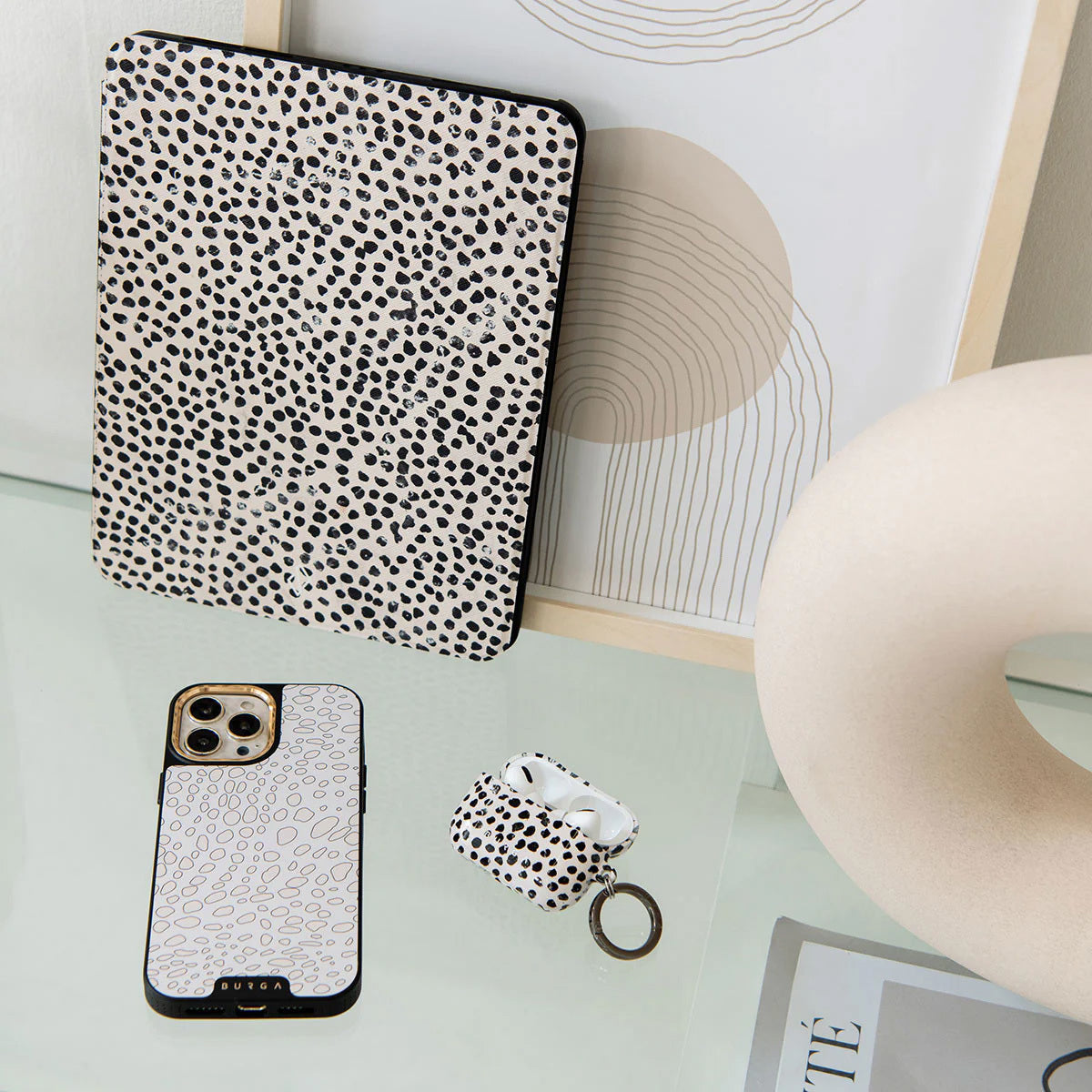 Burga Apple Airpods 4 Case - Almond Latte