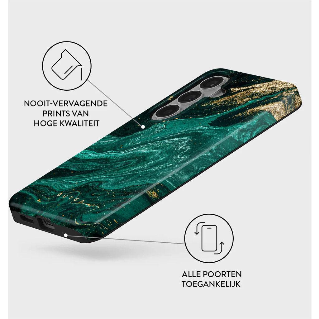 Burga Tough MagSafe Samsung Galaxy S26 Plus – Emerald Pool