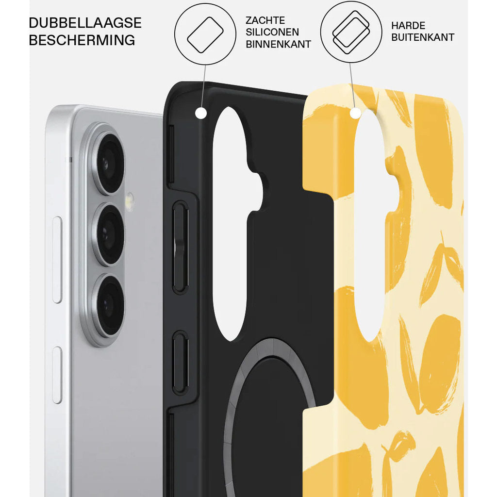 Burga Tough MagSafe Samsung Galaxy S26 Plus – Lemon Tart