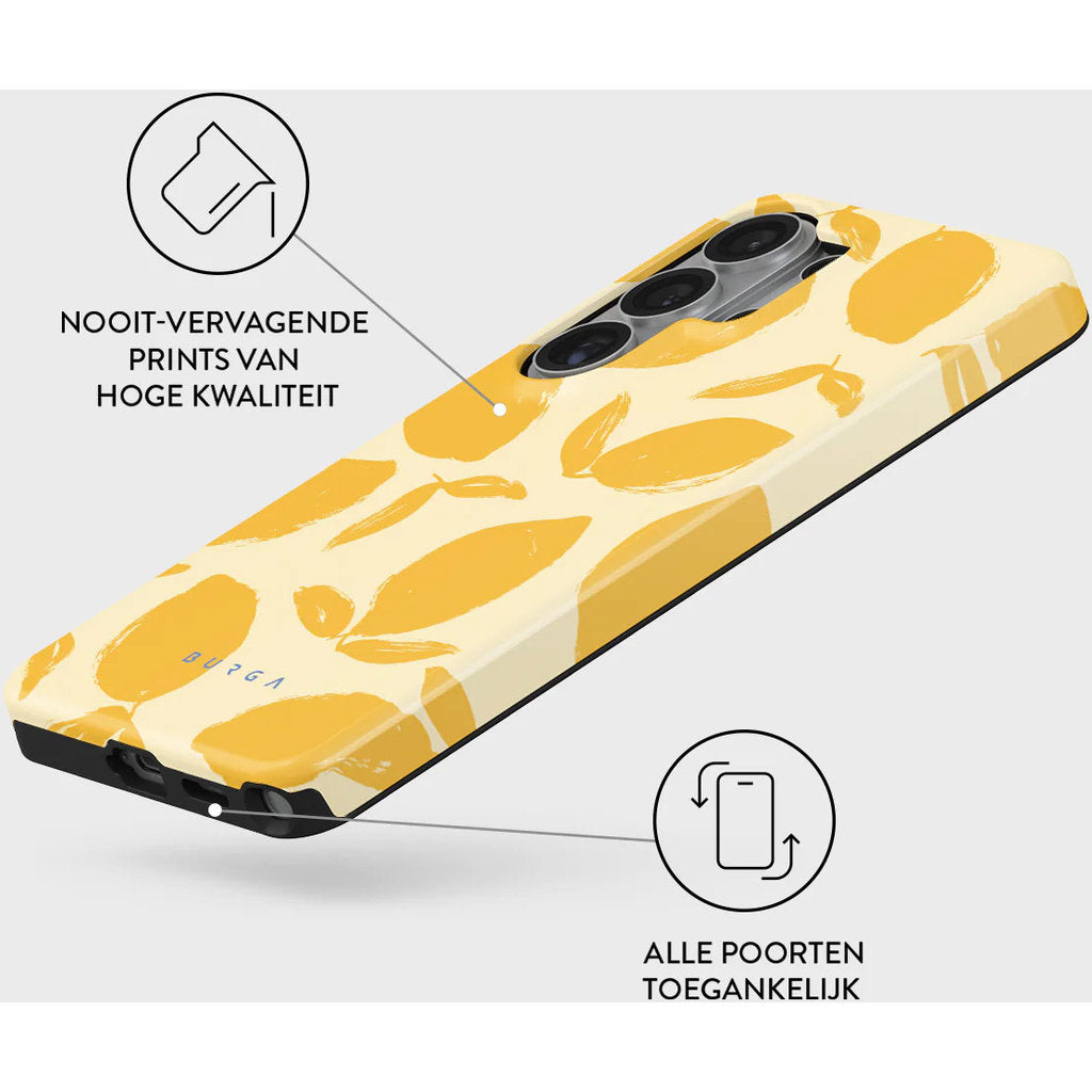 Burga Tough MagSafe Samsung Galaxy S26 Ultra – Lemon Tart
