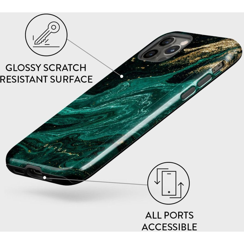 Burga Tough Case Apple iPhone 12/12 Pro - Emerald Pool