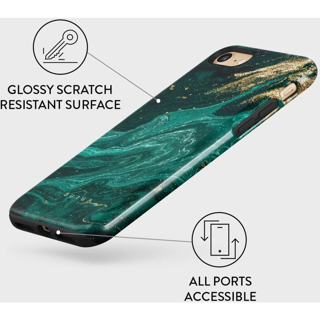 Burga Tough Case Apple iPhone 7/8/SE (2020/2022) - Emerald Pool