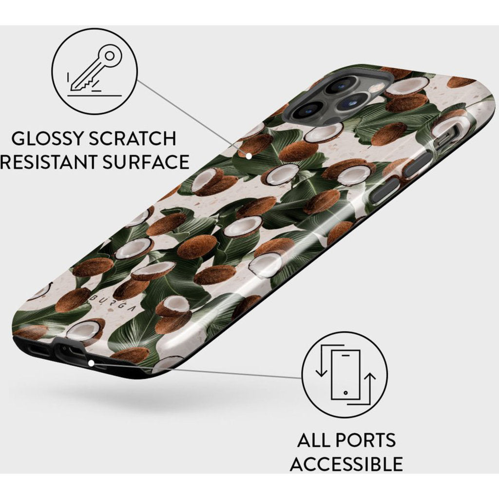 Burga Tough Case Apple iPhone 12/12 Pro - Coconut Crush