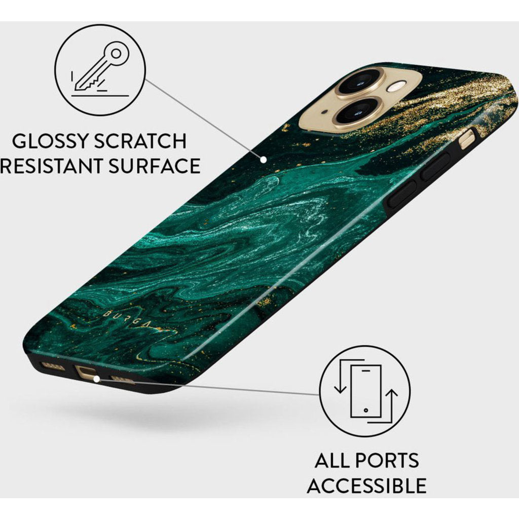 Burga Tough Case Apple iPhone 13 - Emerald Pool