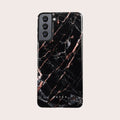 Burga Tough Case Samsung Galaxy S22 - Rose Gold Marble