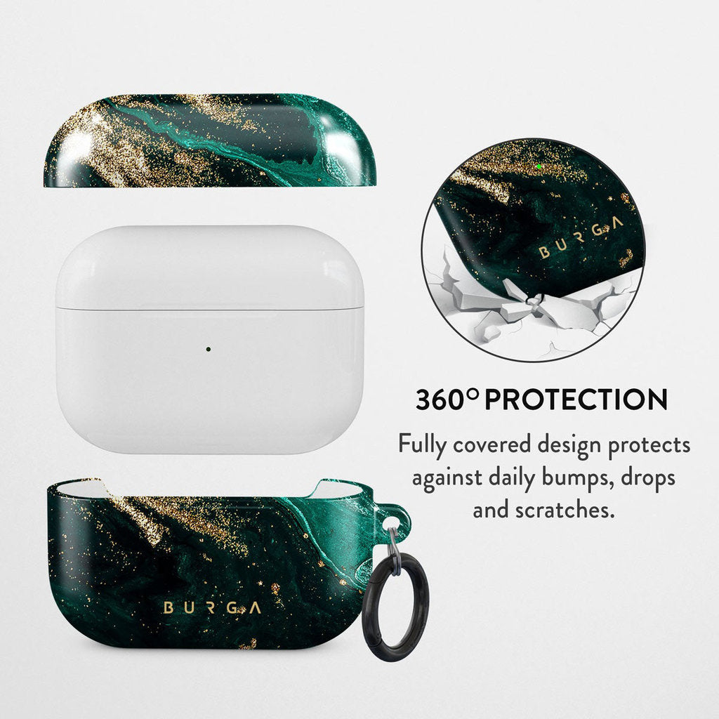 Burga Apple Airpods 3 Case - Emerald Pool