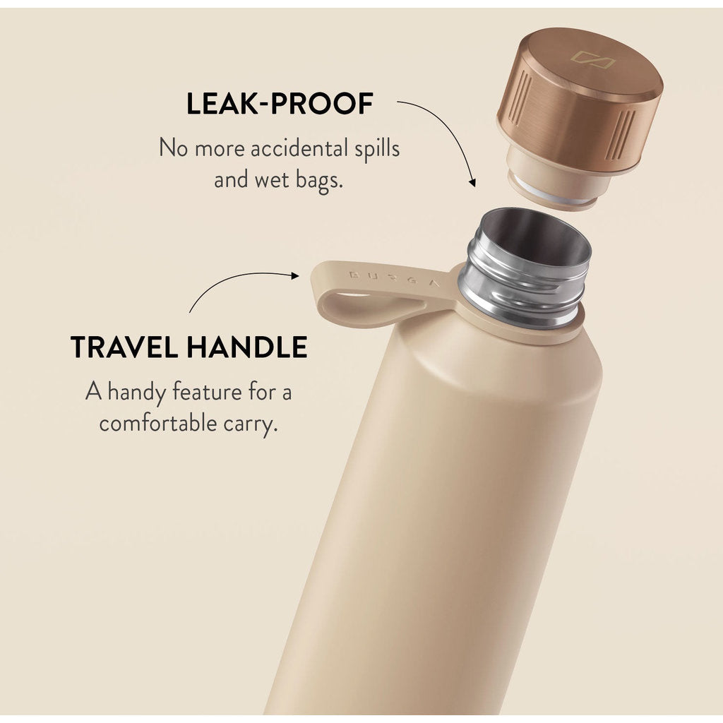 Burga Water Bottle - Tan