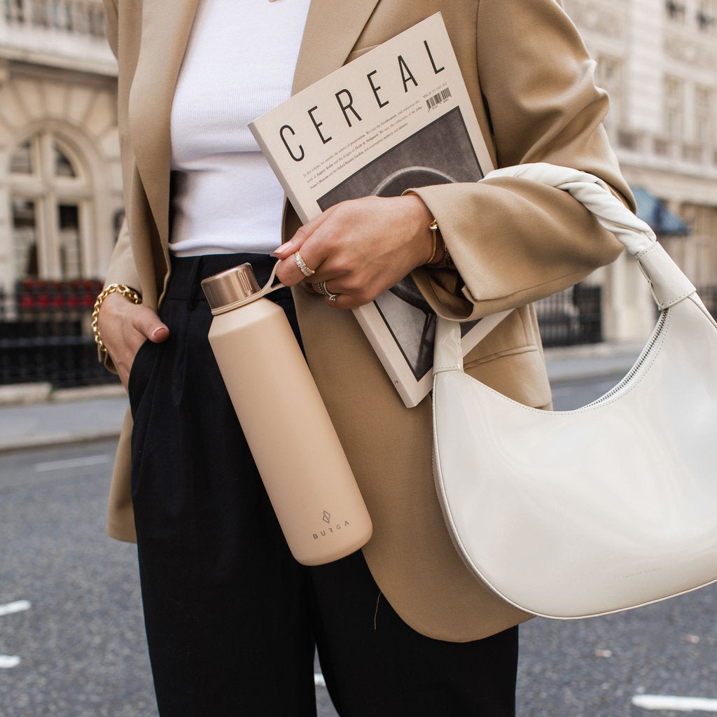 Burga Water Bottle - Tan