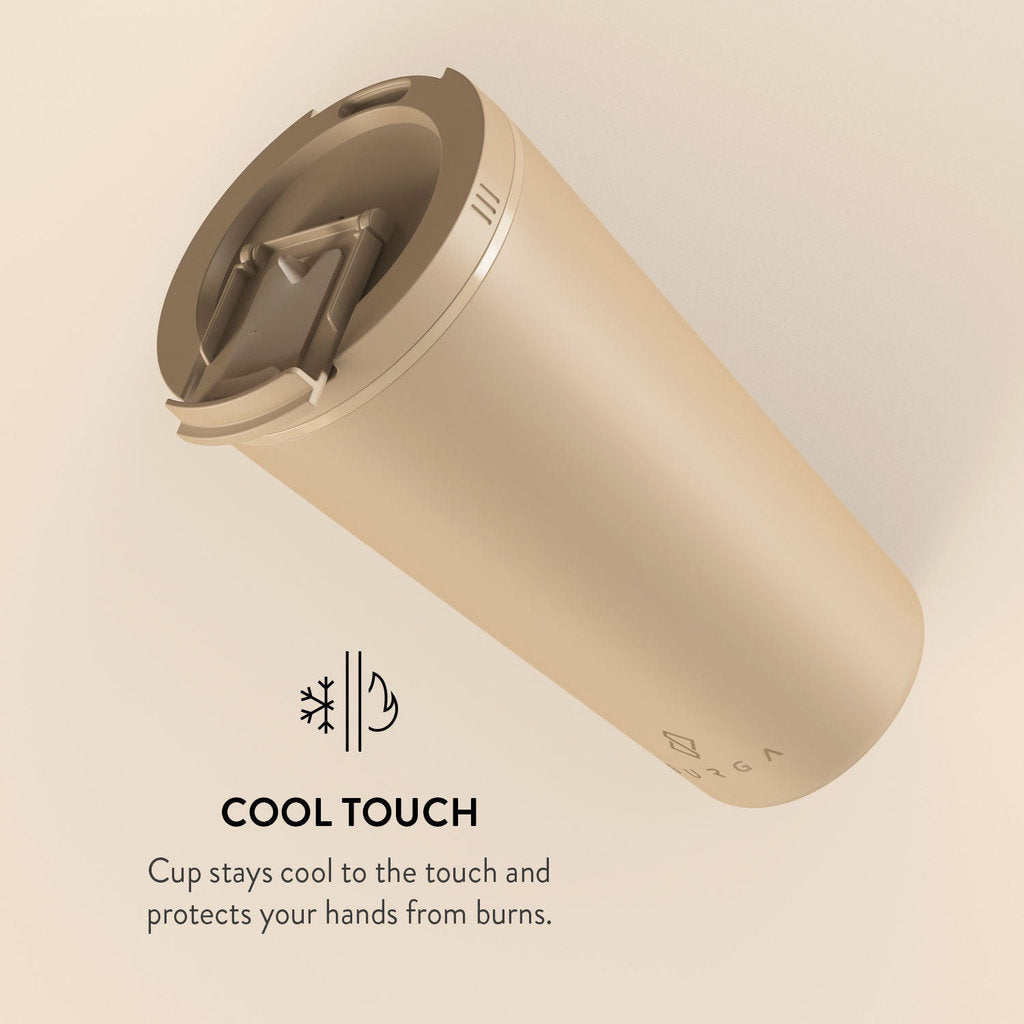 Burga Coffee Mug - Tan