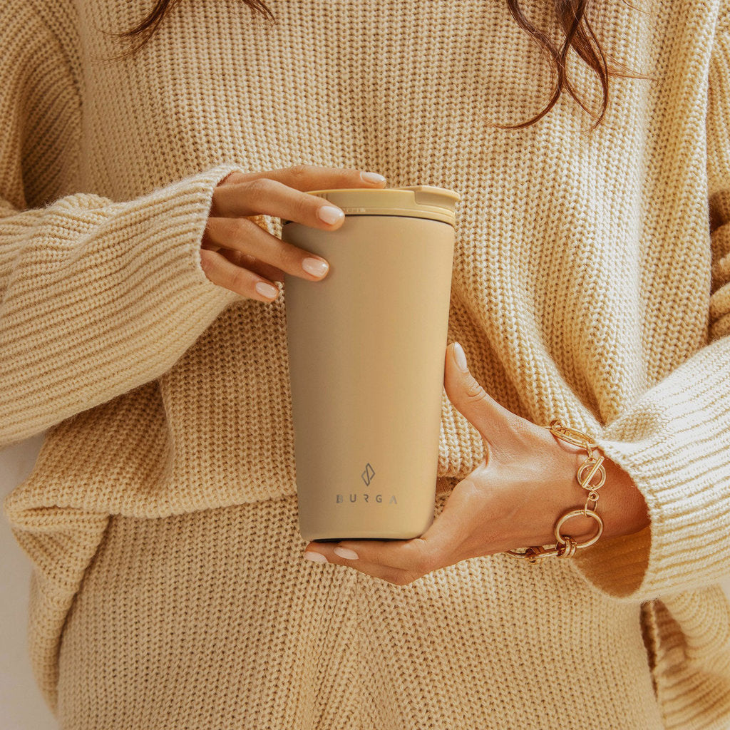 Burga Coffee Mug - Tan