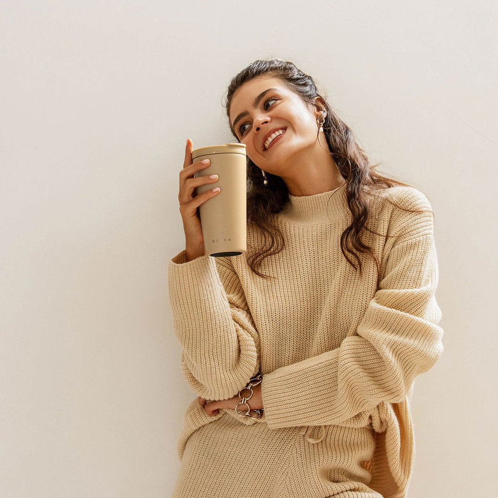Burga Coffee Mug - Tan