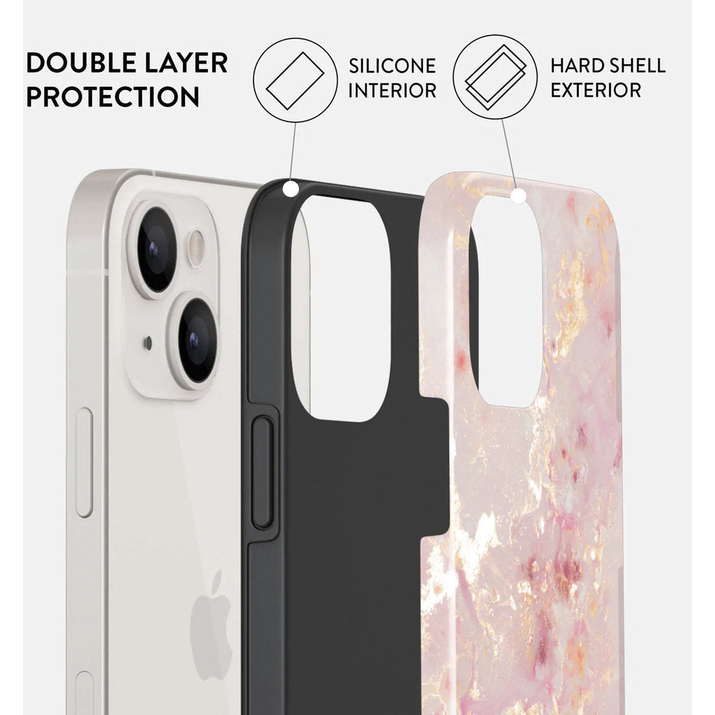 Burga Tough Case Apple iPhone 13 - Golden Coral