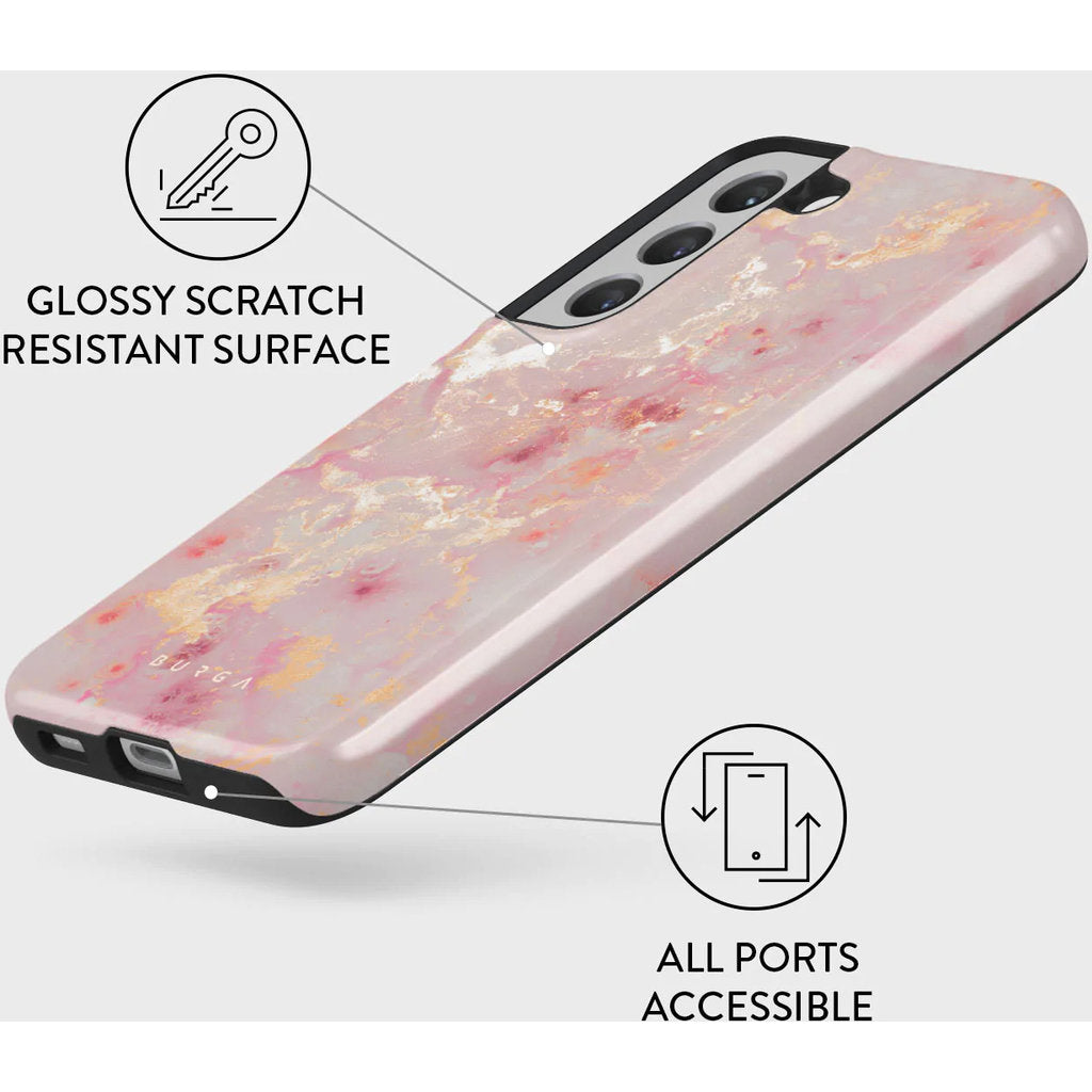 Burga Tough Case Samsung Galaxy S22 - Golden Coral