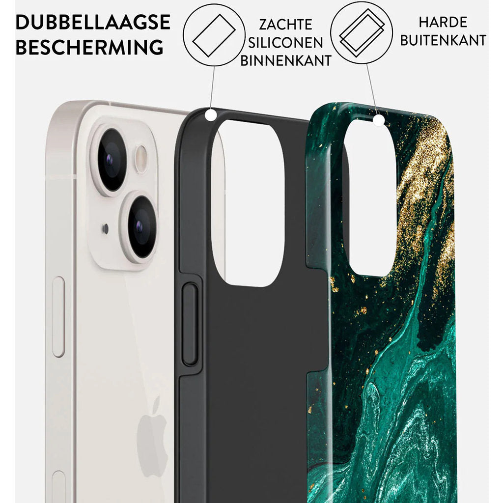 Burga Tough Case Apple iPhone 14 - Emerald Pool