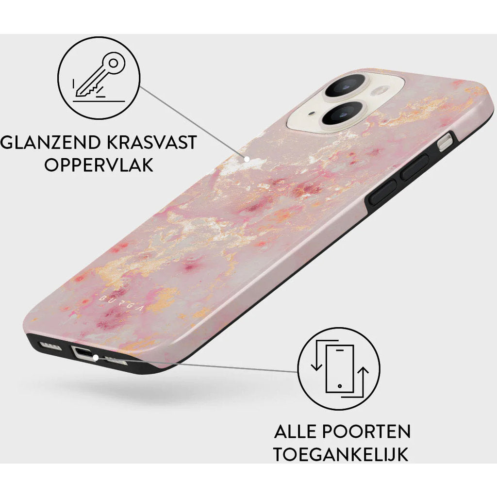 Burga Tough Case Apple iPhone 14 - Golden Coral