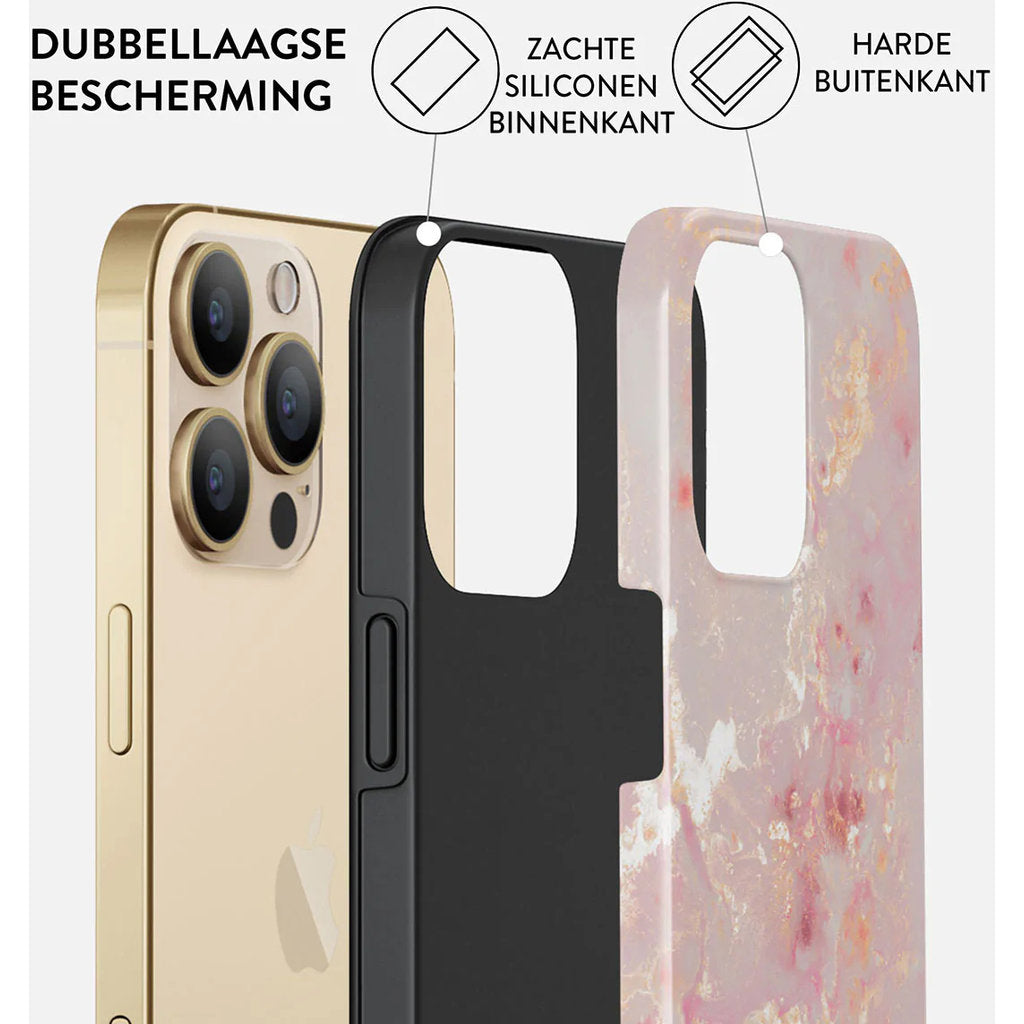Burga Tough Case Apple iPhone 14 Pro - Golden Coral