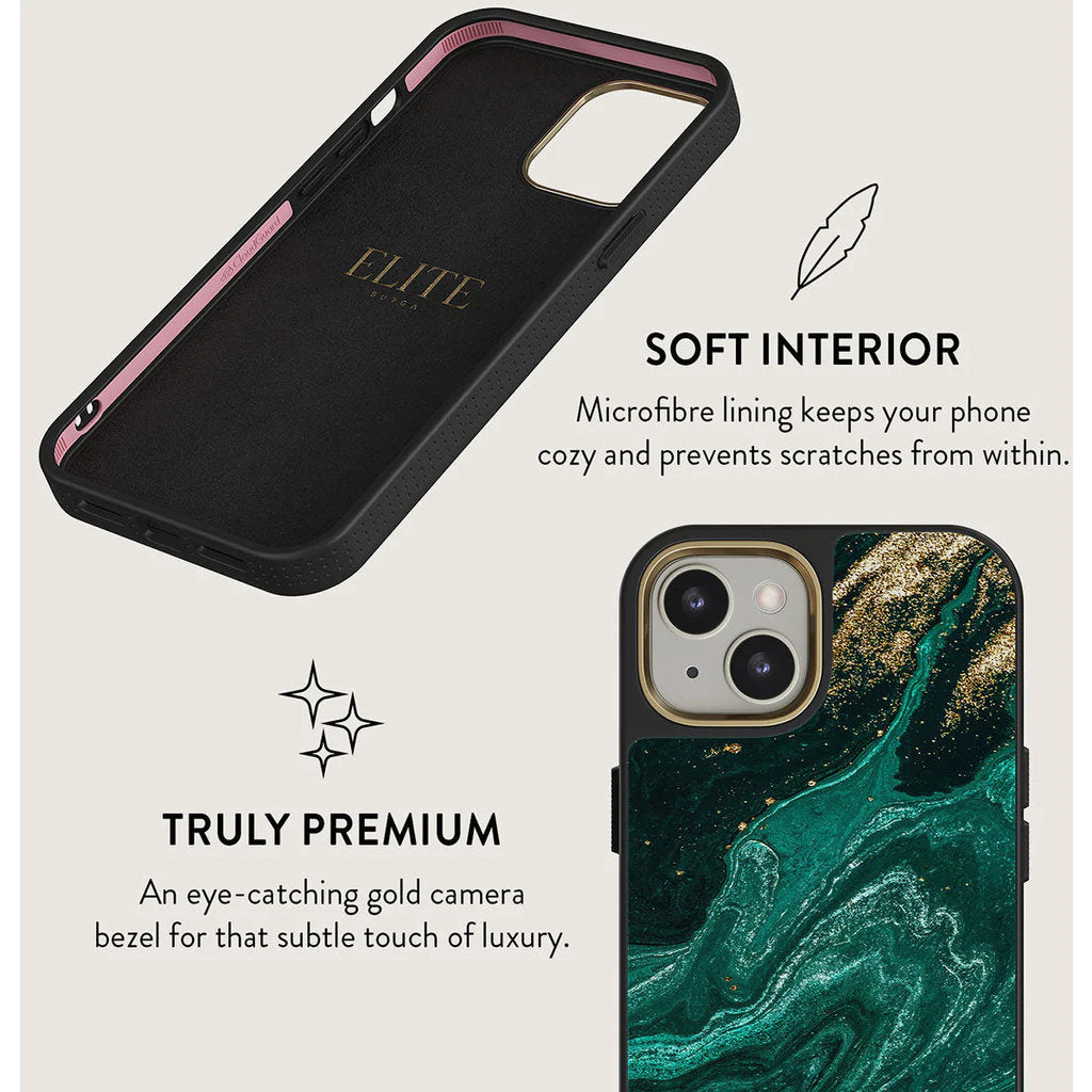 Burga Elite Case Apple iPhone 13 - Emerald Pool