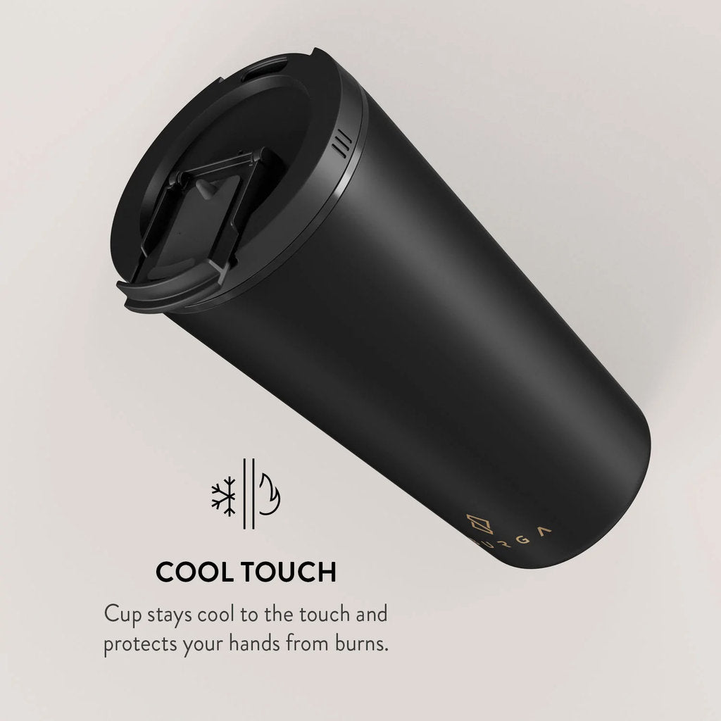 Burga Coffee Mug - Black