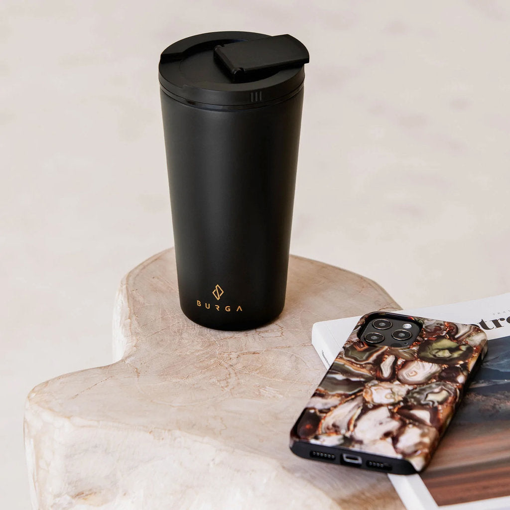 Burga Coffee Mug - Black
