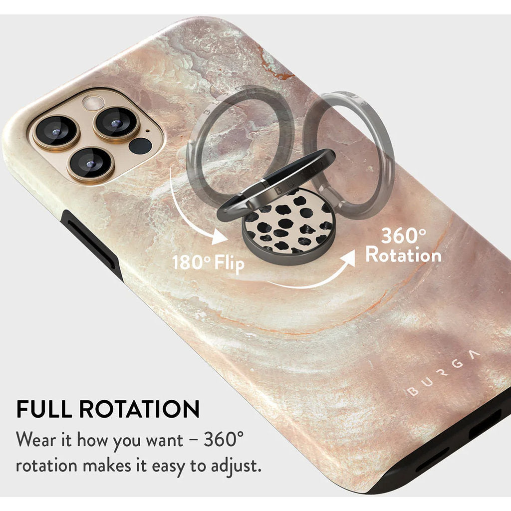 Burga Phone Ring Holder - Almond Latte