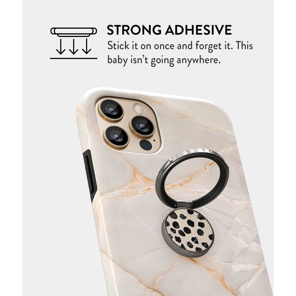 Burga Phone Ring Holder - Almond Latte