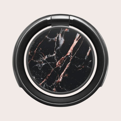 Burga Phone Ring Holder - Rose Gold Marble