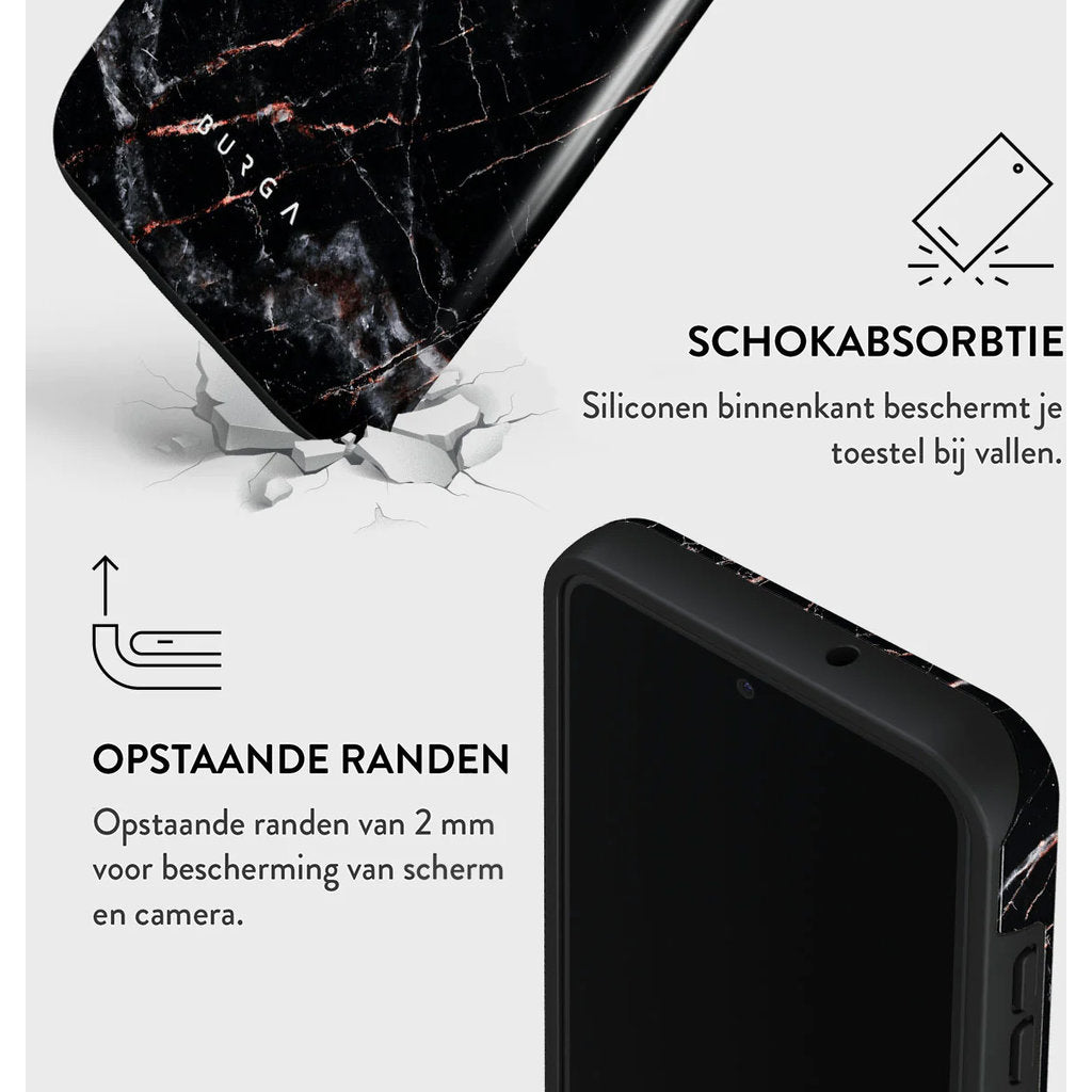 Burga Tough Case Samsung Galaxy S23 - Rose Gold Marble