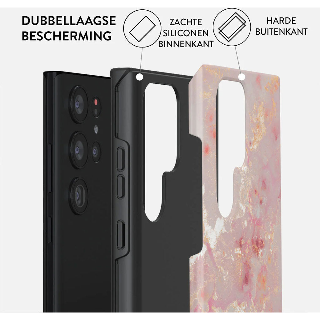 Burga Tough Case Samsung Galaxy S23 Ultra - Golden Coral