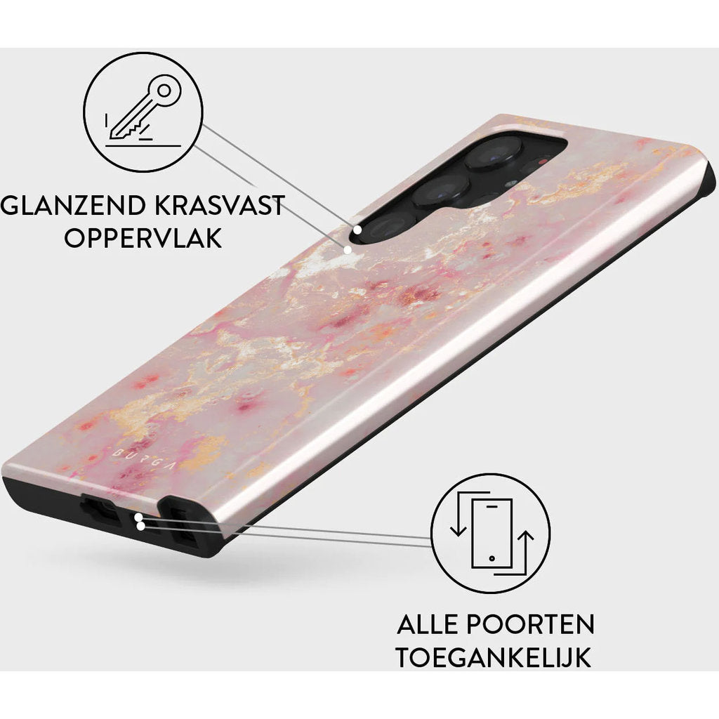 Burga Tough Case Samsung Galaxy S23 Ultra - Golden Coral