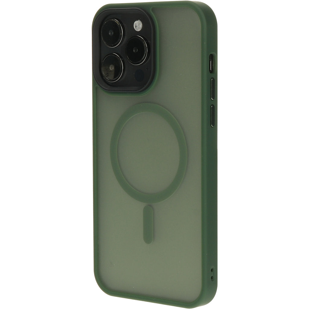 Mobiparts Hardcover Apple iPhone 14 Pro Max Satin Green  (Magsafe Compatible)