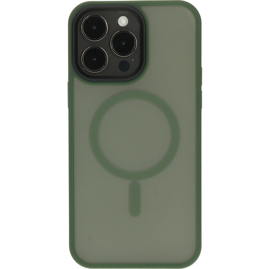 Mobiparts Hardcover Apple iPhone 14 Pro Max Satin Green  (Magsafe Compatible)