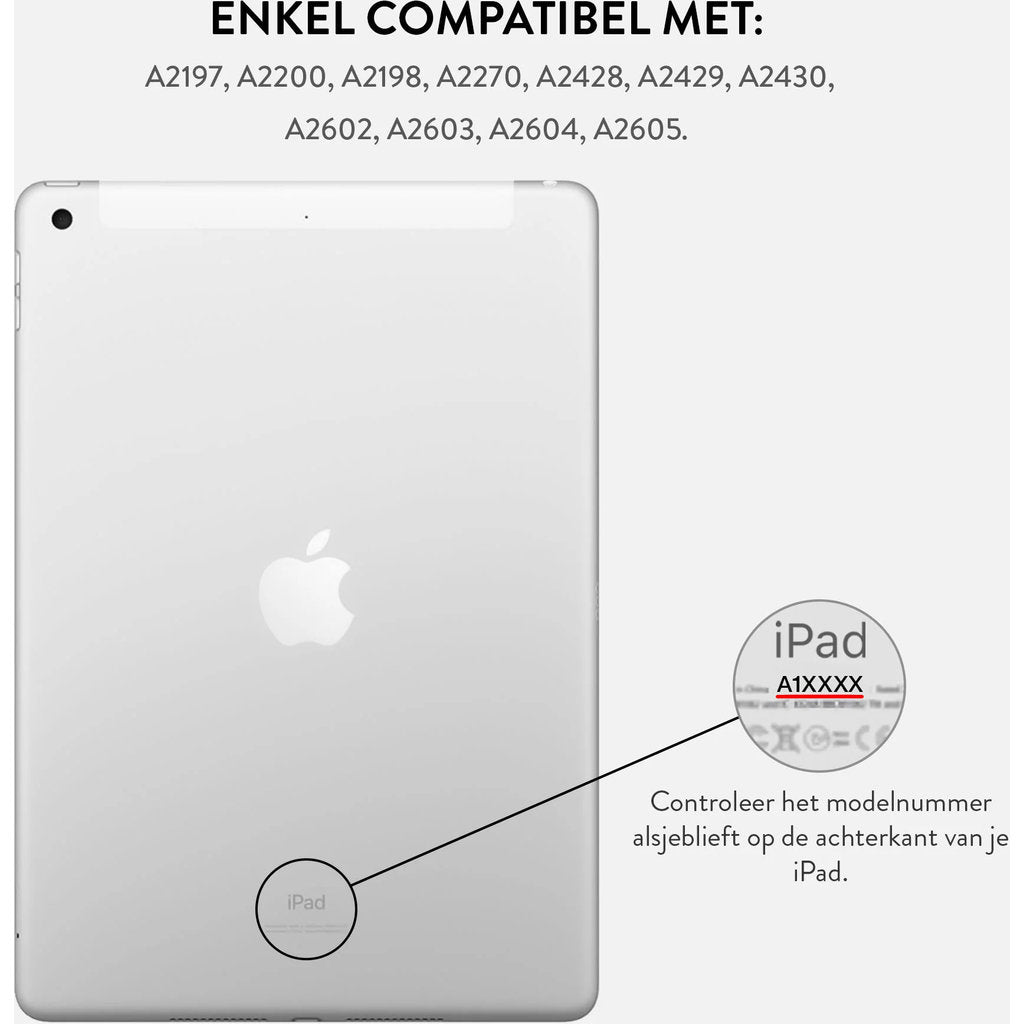 Burga Folio Case Apple iPad 10.2 - White Winter