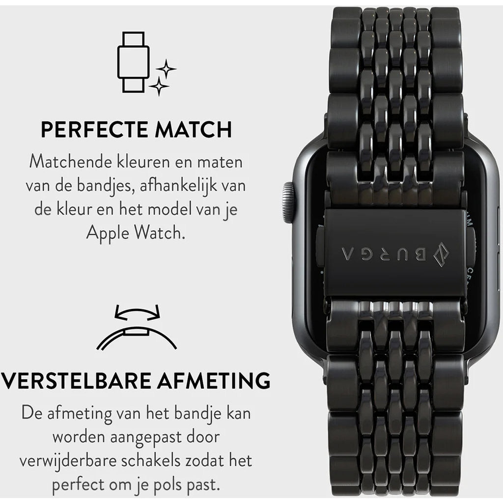 Burga Apple Watch Band Chic Royal Black 38mm / 40mm / 41mm