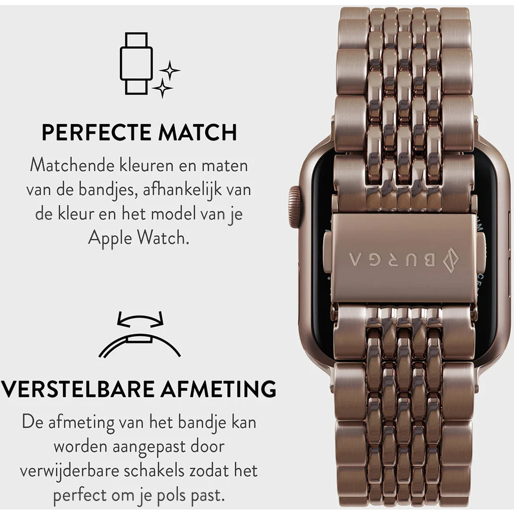 Burga Apple Watch Band Chic Royal Rose Gold 38mm / 40mm / 41mm