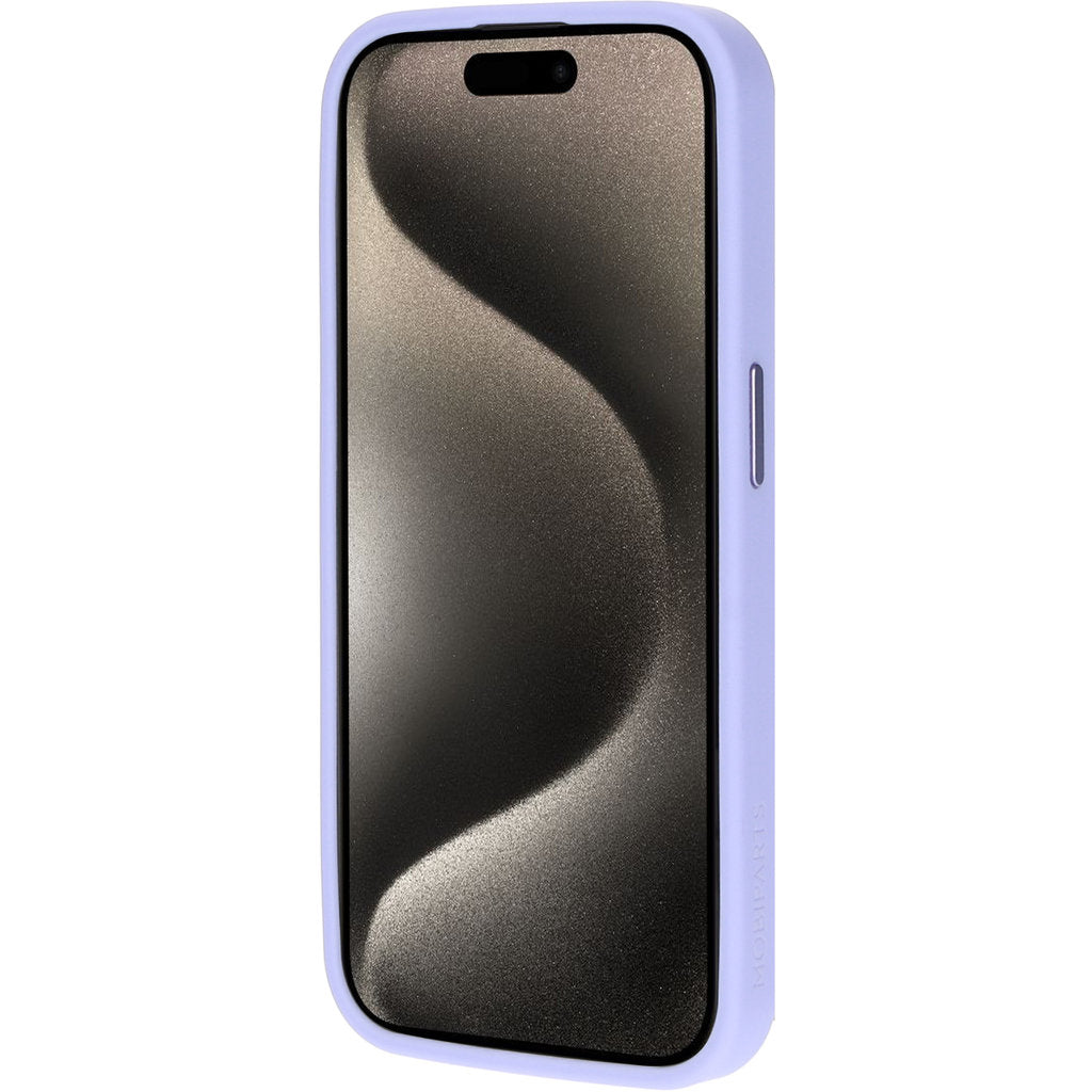 Mobiparts Hardcover Apple iPhone 15 Pro Satin Lila (Magsafe Compatible)