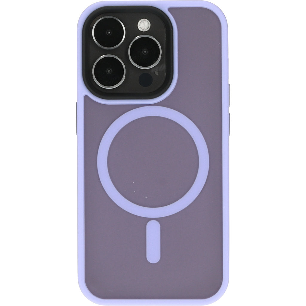 Mobiparts Hardcover Apple iPhone 15 Pro Satin Lila (Magsafe Compatible)
