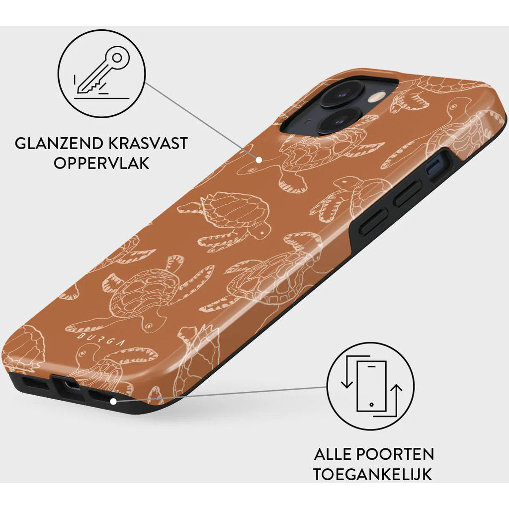 Burga Tough Case Apple iPhone 15 - Earth Shell