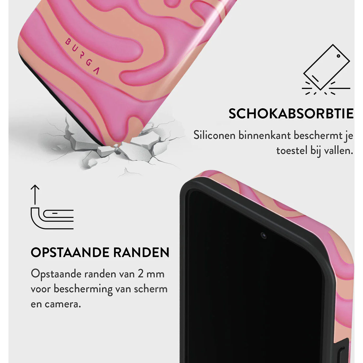 Burga Tough Case Apple iPhone 15 Pro - Popsicle