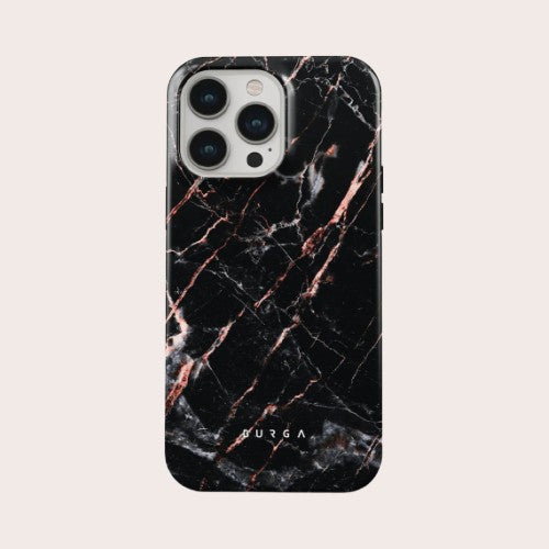 Burga Tough Case Apple iPhone 15 Pro - Rose Gold Marble