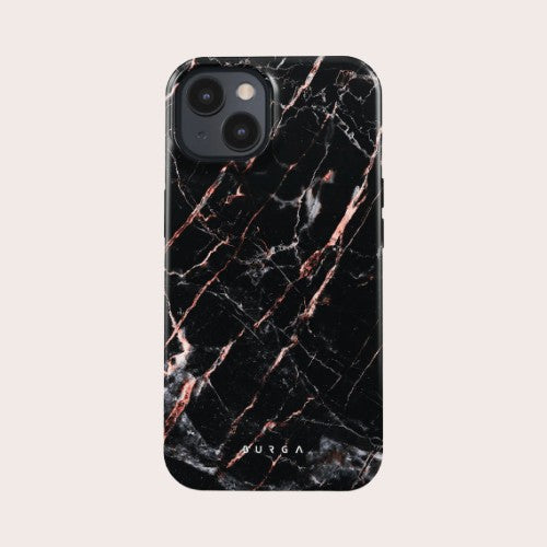 Burga Tough Case Apple iPhone 15 - Rose Gold Marble