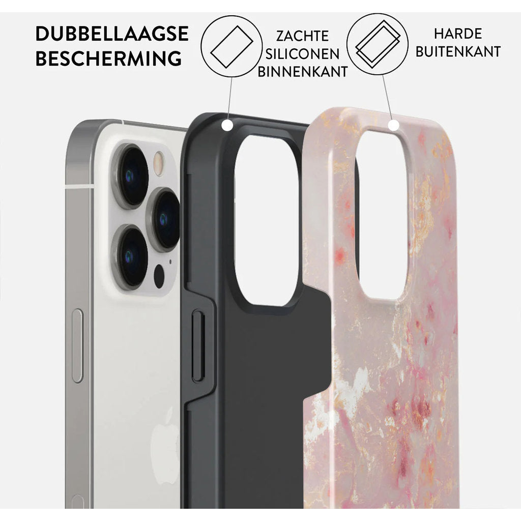 Burga Tough Magsafe Case Apple iPhone 15 Pro - Golden Coral