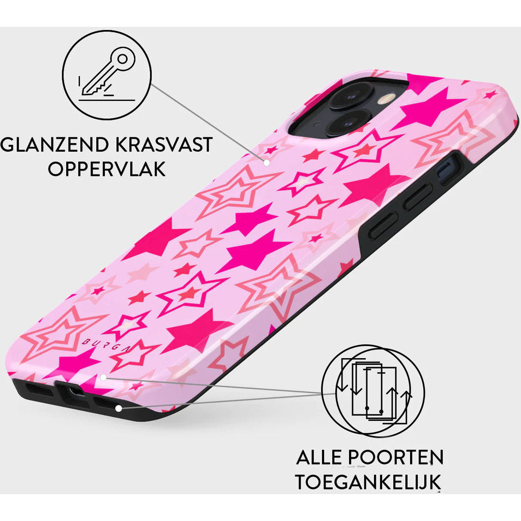 Burga Tough Case Apple iPhone 13 - Plastic Sky (Limited Barbie Edition)