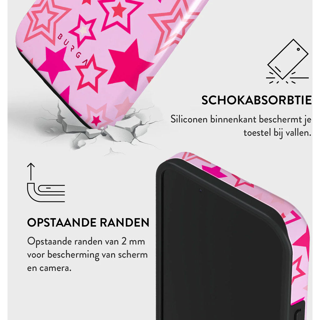 Burga Tough Case Apple iPhone 14 - Plastic Sky (Limited Barbie Edition)