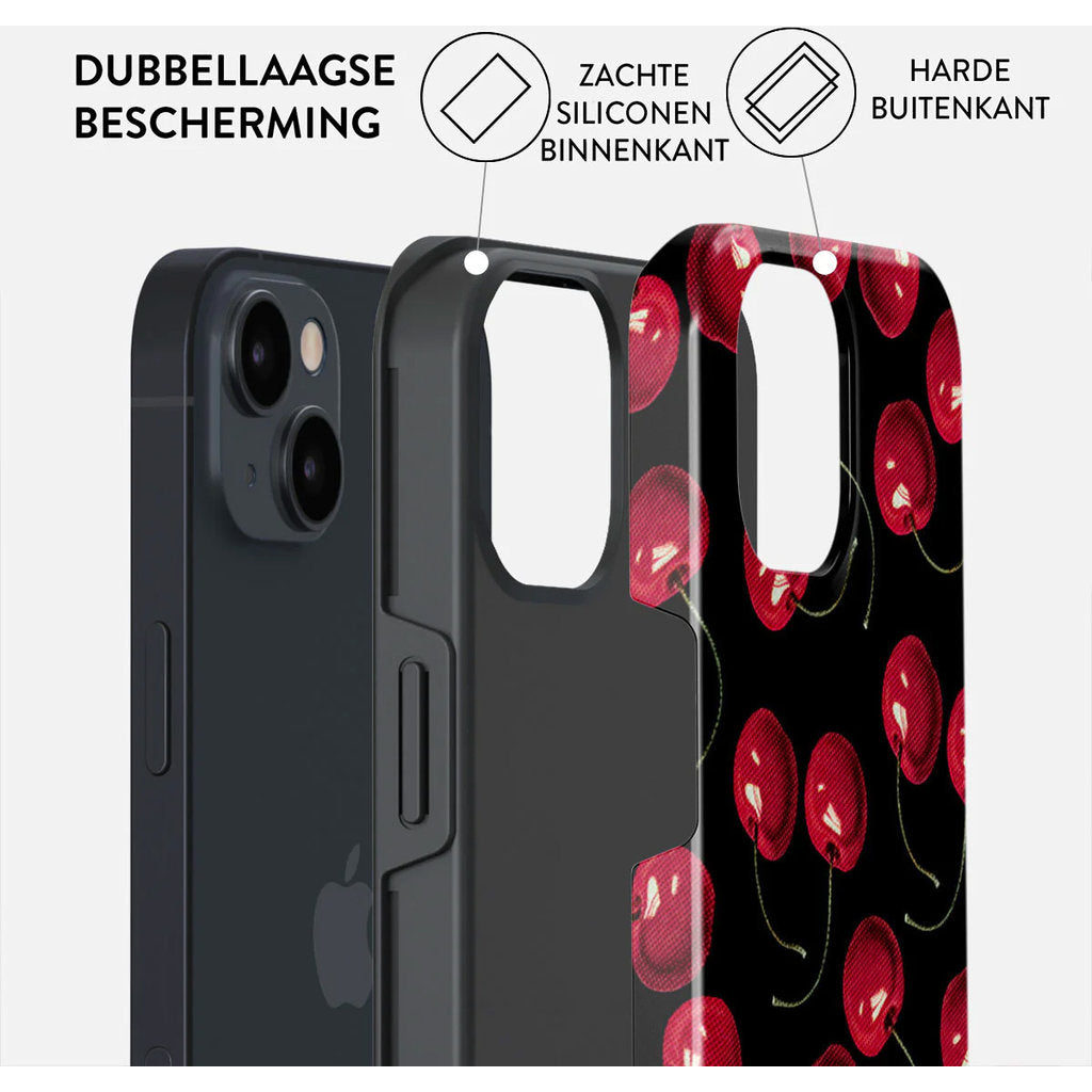 Burga Tough Case Apple iPhone 15 - Cherrybomb