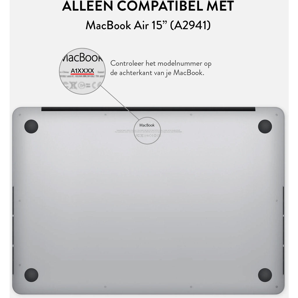 Burga Hard Case Apple Macbook Air 15 A2941 - Full Glam