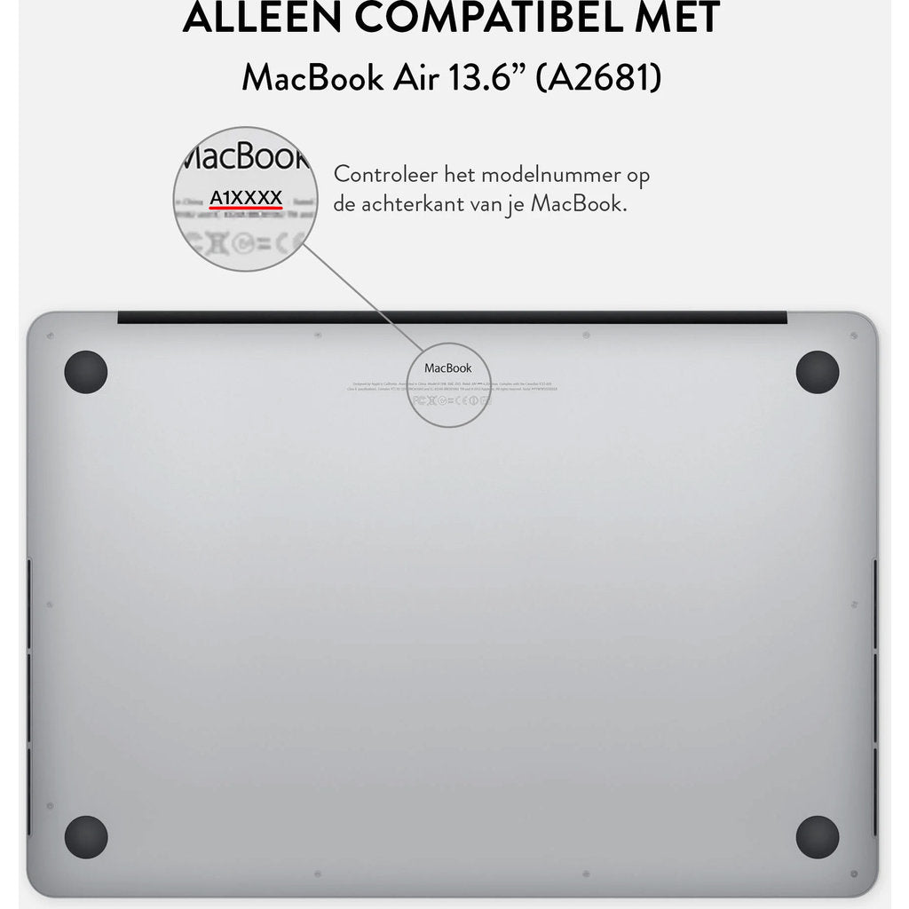 Burga Hard Case Apple Macbook Air 13.6 A2681 - Aloha