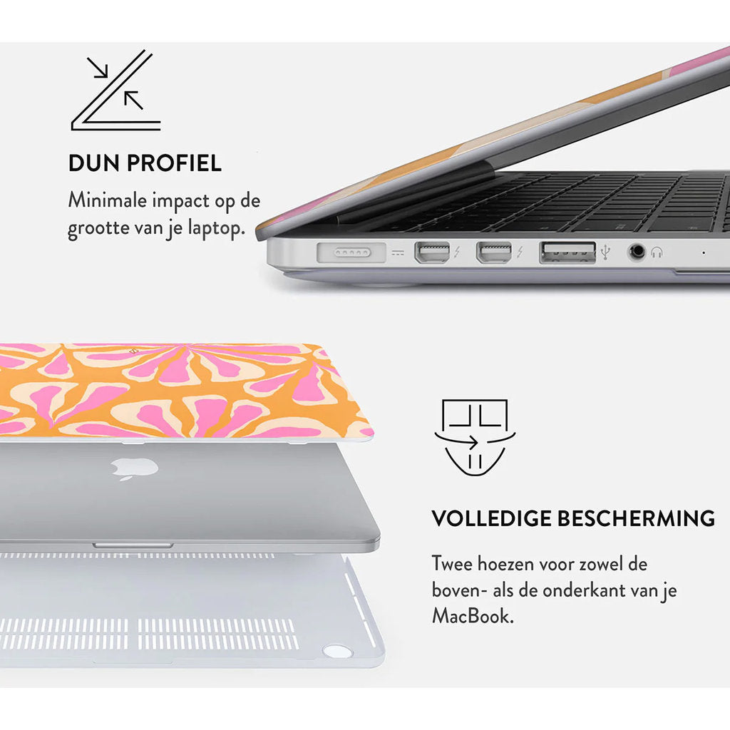 Burga Hard Case Apple Macbook Air 13.6 A2681 - Aloha