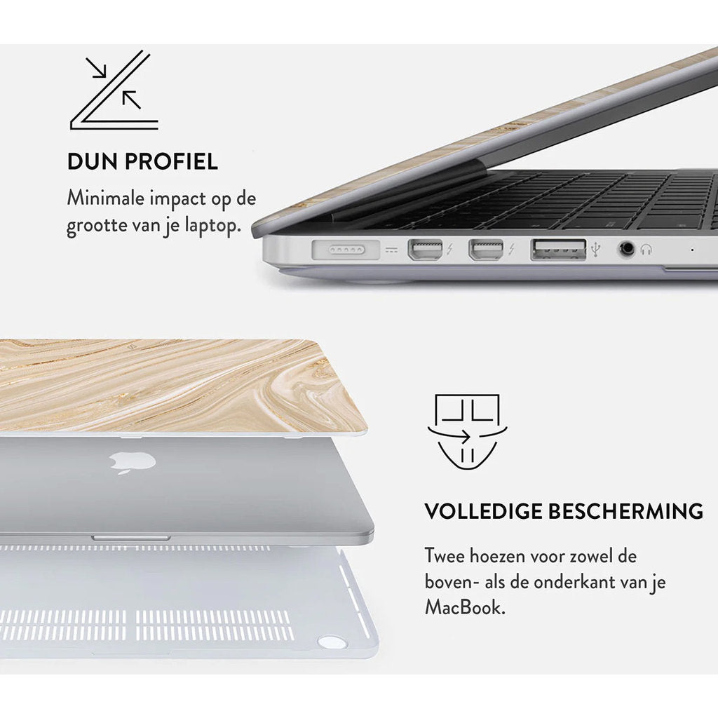 Burga Hard Case Apple Macbook Air 13.6 A2681 - Full Glam