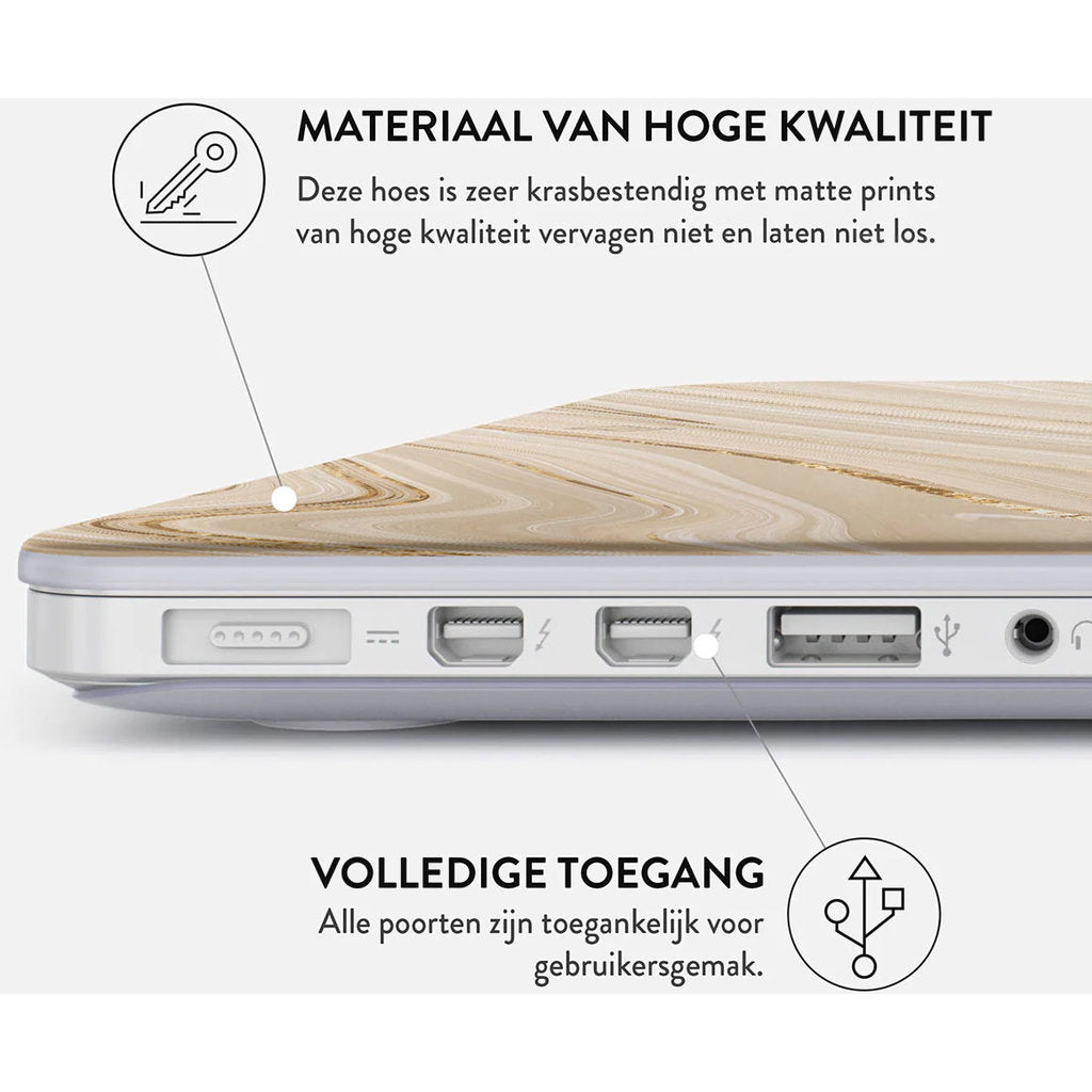 Burga Hard Case Apple Macbook Air 13.6 A2681 - Full Glam