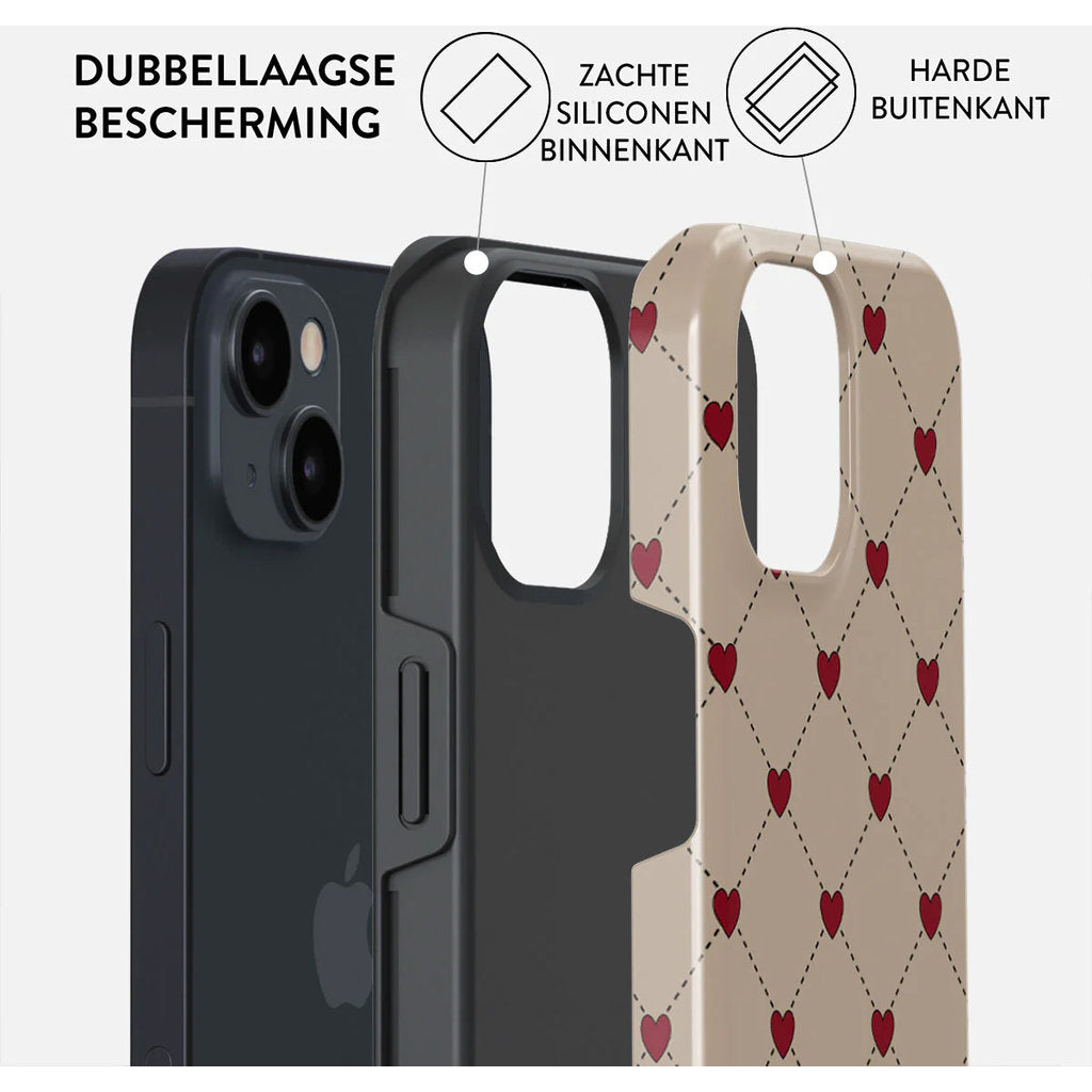 Burga Tough Case Apple iPhone 15 - Love Letter